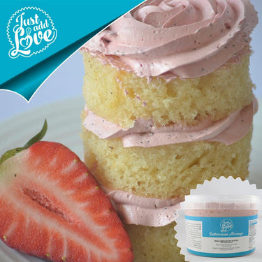 Cremes E Recheios - Buttercream De Morango 200g